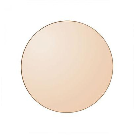 Miroir Mural Circum Teinté Ambre XSmall Rond Diam 50 cm