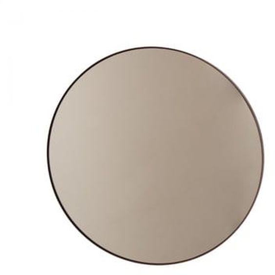 Miroir Mural Circum Teinté Marron XSmall Rond Diam 50 cm