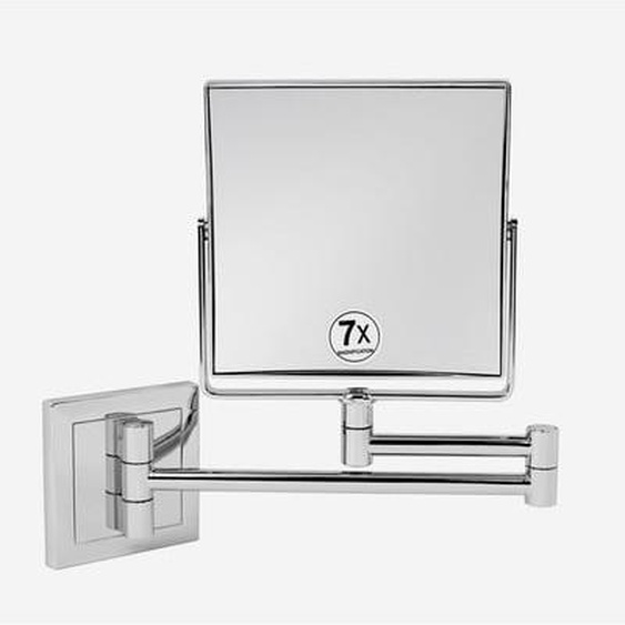 Miroir mural pliable chrome brillant - Reflet