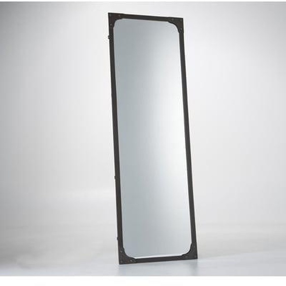 Miroir rect. métal fer industriel H140 cm, Lenaig