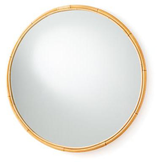 Miroir rond en rotin Ø120 cm, Nogu