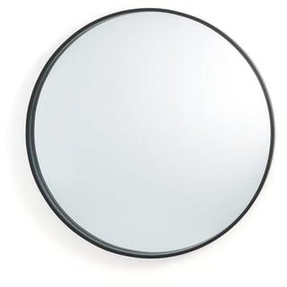 Miroir rond noir Ø80 cm, Alaria