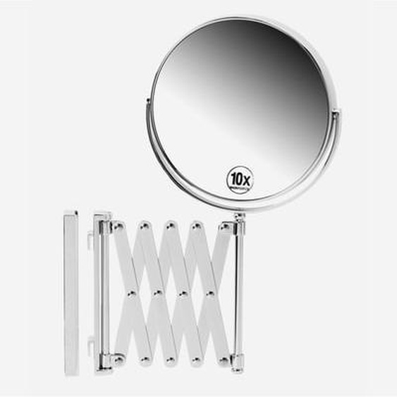 Miroir télescopique chrome brillant - Omega