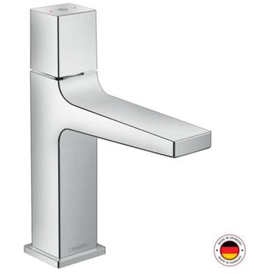 Mitigeur lavabo Metropol, Bouton Select Push-Open, chromé