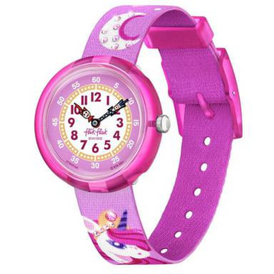 Montre Enfant TALES FROM THE WORLD Blanc, Violet FBNP195