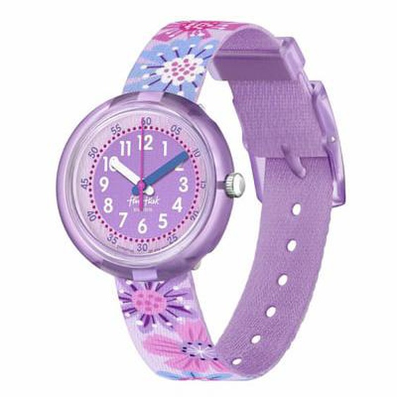 Montre Fille Organized chaos Violet FPNP149