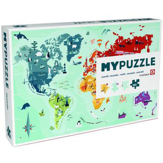 My Puzzle Monde 260 pces 40 x 60 cm