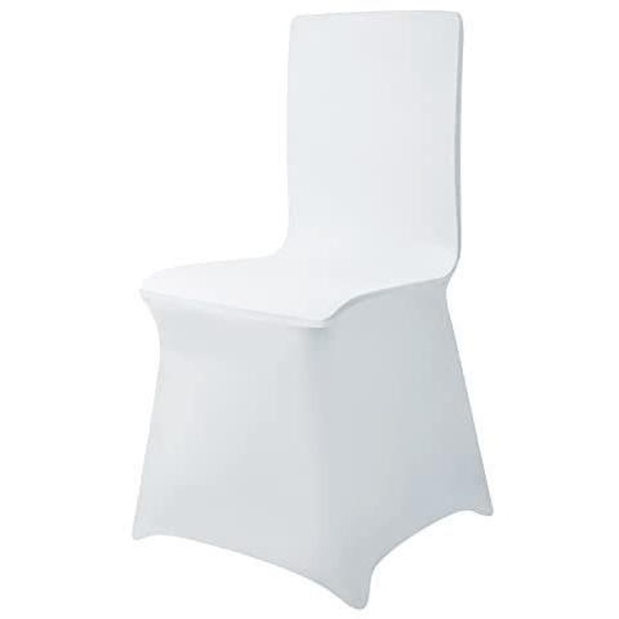 NAIZY Housse de Chaise Mariage Lot de 50 Couvre Chaise de Mariage Plafond Universel Extensible Salle à Manger Salle de réunion