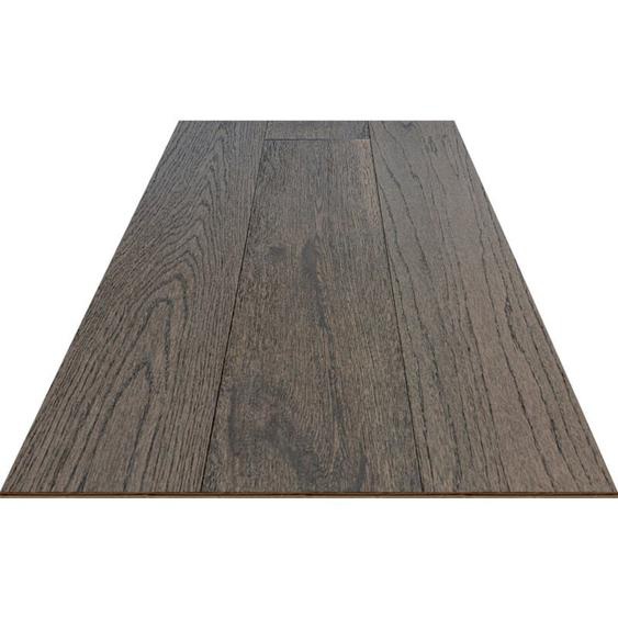 Parquet Contrecollé - Chêne - Copenhague Réglisse - Verni - larg. 19 cm