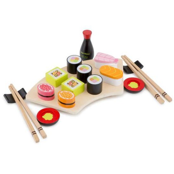 New Classic Toys 10593 - COMMUTATEUR KVM - Sushi Set, , Multicolore Color