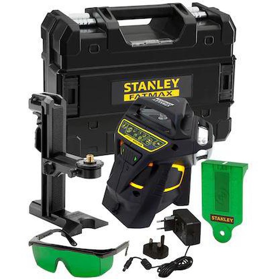 Niveau laser multiligne X3G-360° vert + trépied - STANLEY-FATMAX - FMHT1-77356