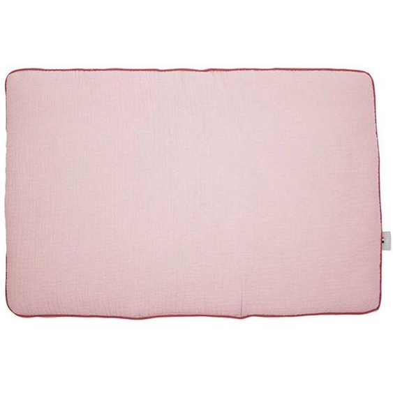 Oreiller Plat En Gaze De Coton - Sevira Kids - Jeanne - Enfant - Rose - 60 X 40 Cm Rose