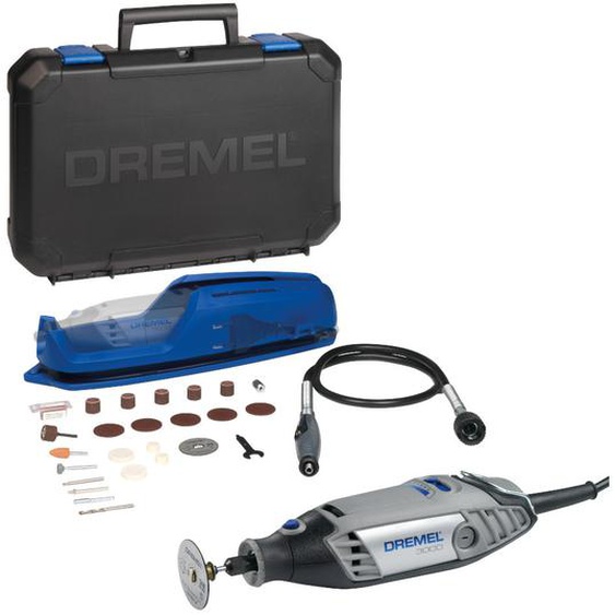 Outil multifonction 130W DREMEL 3000 + 25 accessoires + coffret - BOSCH - F0133000JP