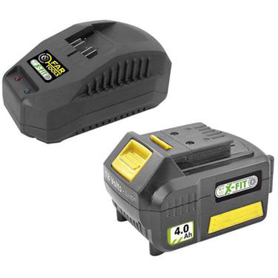 Pack 18V X-FIT XF-KIT 40 batterie Lithium Ion 4Ah + chargeur rapide - FARTOOLS - 216018