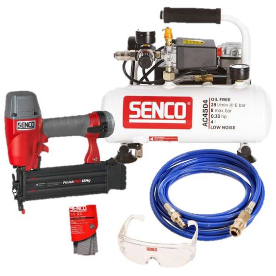 Pack cloueur 230V FINISHPRO18MG + compresseur AC4504 - SENCO - AFN0024KIT