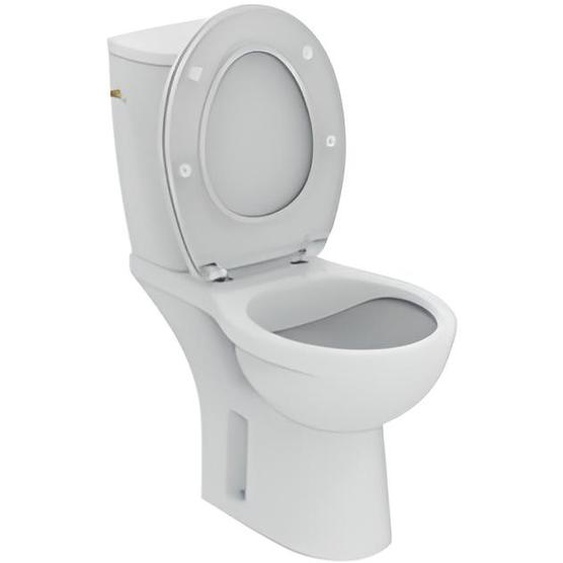 Pack WC sans bride ULYSSE sortie horizontale blanc - PORCHER - P014701