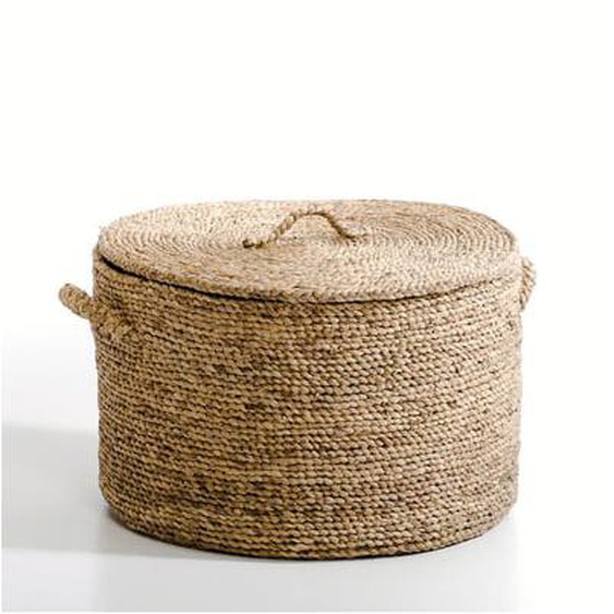 Panier rond jacinthe deau H36,5 cm, Lian