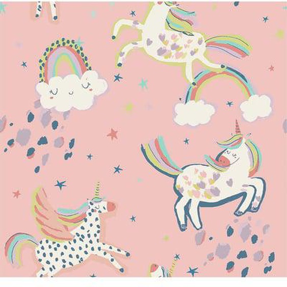 Papier peint Next Party unicorn Pink