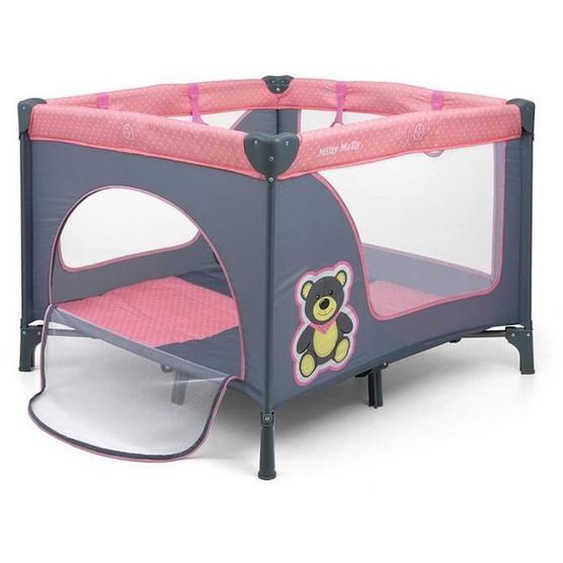 Parc Milly Mally Fun Pink Bear - Milly Mally - Parc Pour Bébé - Rose - Mixte - 0 Mois - Naissance - Préférable Rose