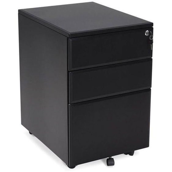 Paris Prix - Caisson De Bureau Jefferson 61cm Noir