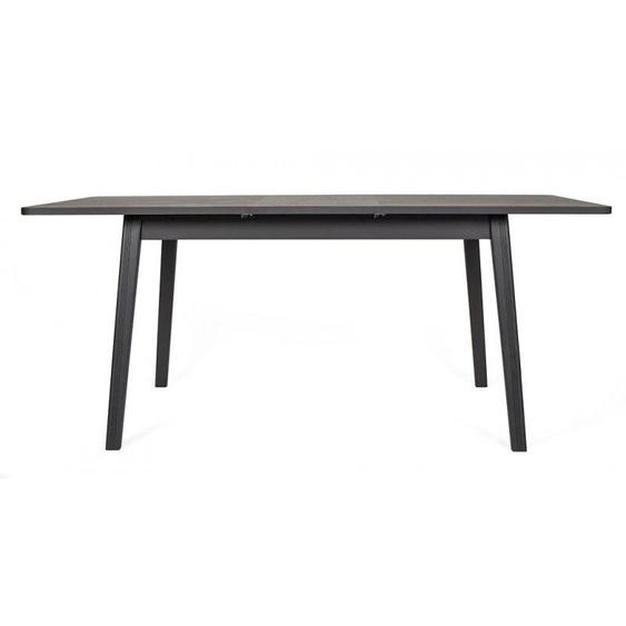 Paris Prix - Table À Manger Extensible Skagen 140-180cm Noir