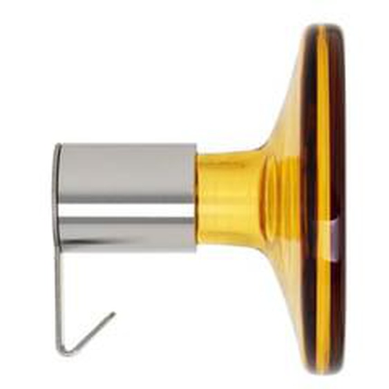 Patère murale Bulb  - jaune - S