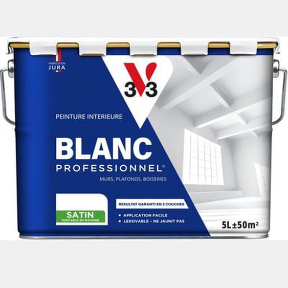 Peinture Blanc Professionnel® Satin 10 L