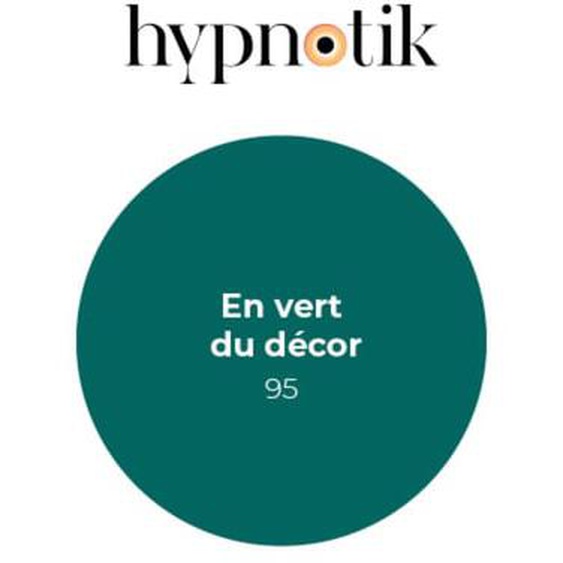 Peinture Hypnotik velours 95 En vert du décor 5 L