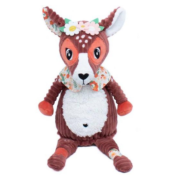 Peluche 43 Cm Melimelos La Biche Les Deglingos Marron