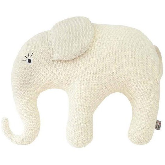 Peluche Eléphant En Tricot - Sevira Kids - Plush - Beige - Écru - Bébé Beige