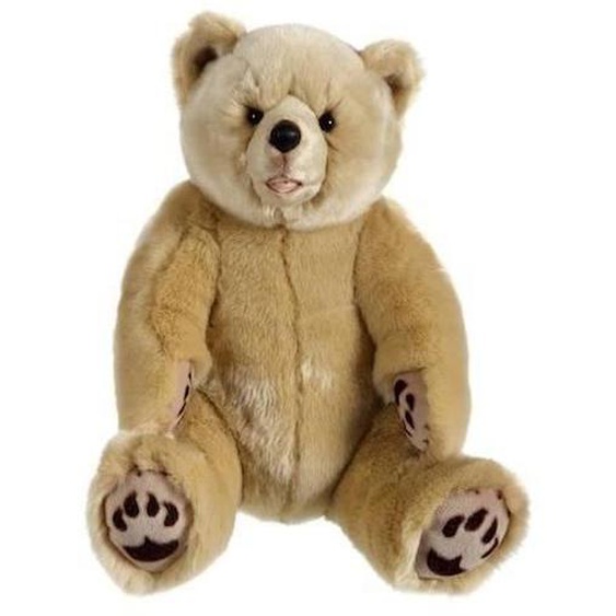 Peluche - Gipsy - Ours Grizzly Assis - 42 Cm - Beige - Pour Bébé De 10 Mois Et Plus Beige