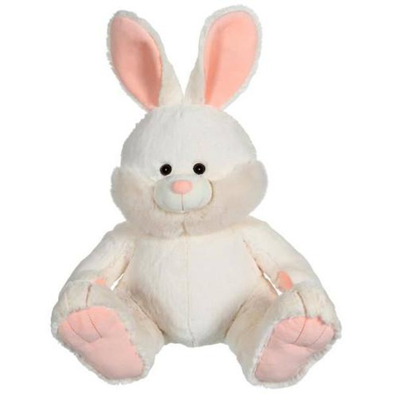 Peluche Lapin Crème - Gipsy Toys - 40 Cm - Pour Bébé Et Enfant - Intérieur Blanc