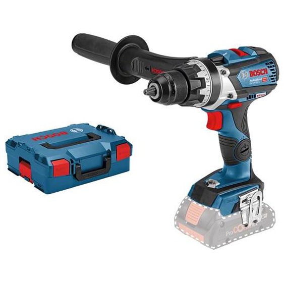 Perceuse-visseuse 18V GSR 18V-110 C (sans batterie ni chargeur) + L-BOXX - BOSCH - 06019G0109