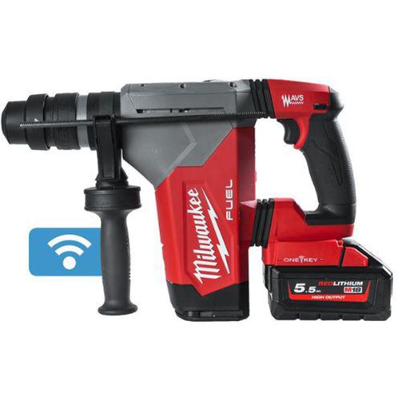 Perfo-burineur SDS Plus 18V M18 ONEFHPX-552X + 2 batteries 5,5Ah + chargeur + coffret - MILWAUKEE TOOL - 4933478496