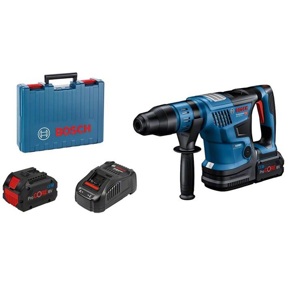 Perforateur SDS-Max GBH 18V-36 C + 2 batteries Procore 5,5Ah + chargeur + coffret standard - BOSCH - 0611915003