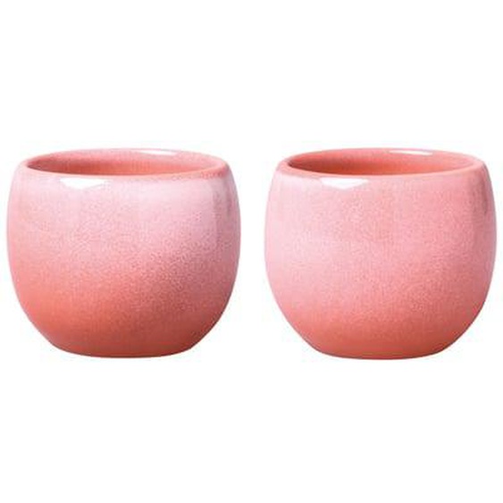 Perlemor Home Coquetier Coral, set 2 pces