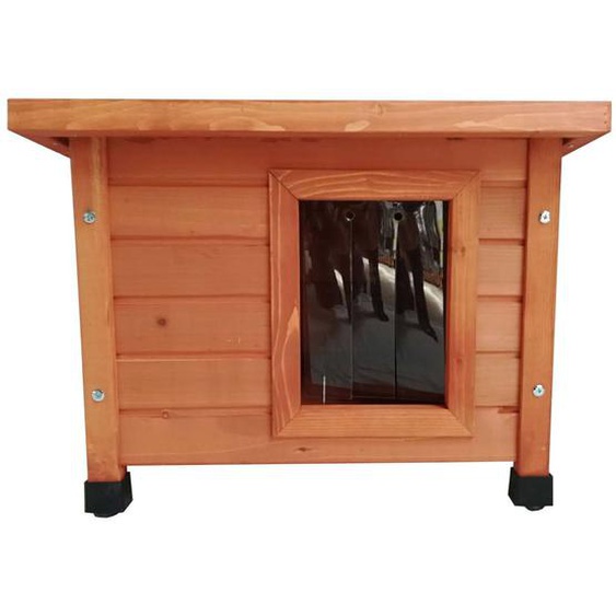 @Pet Maison dextérieur pour chats 57x45x43 cm Bois Marron