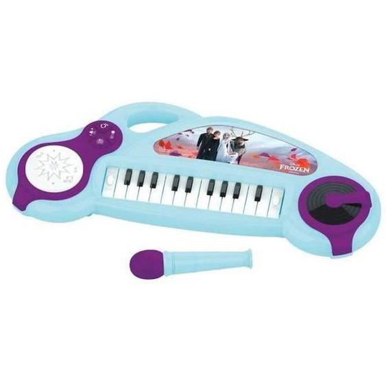 Piano Électronique Pour Enfants La Reine Des Neiges Avec Effets Lumineux Violet