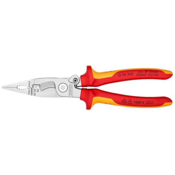 Pince pour installations électriques 200mm - KNIPEX - 13 96 200