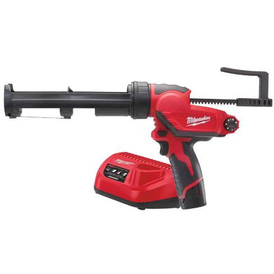 Pistolet à colle 12V M12 PCG 310C-201B 310ml + 1 batterie 2 Ah + chargeur en boite carton - MILWAUKEE TOOL - 4933441655