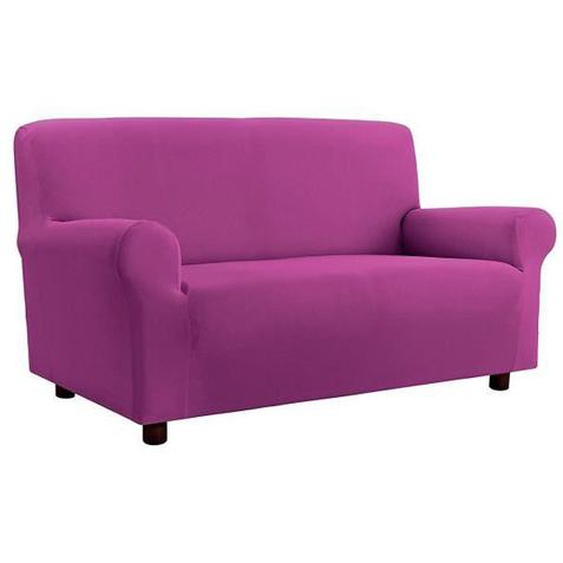 Più Bello biélastique Housse de canapé Fuchsia, 1 Place, Polyester - CD-PB-fucsia-1P