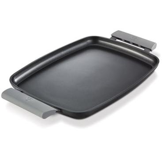 Plancha TEPPANYAKI en fonte daluminium noir 47 x 48 cm