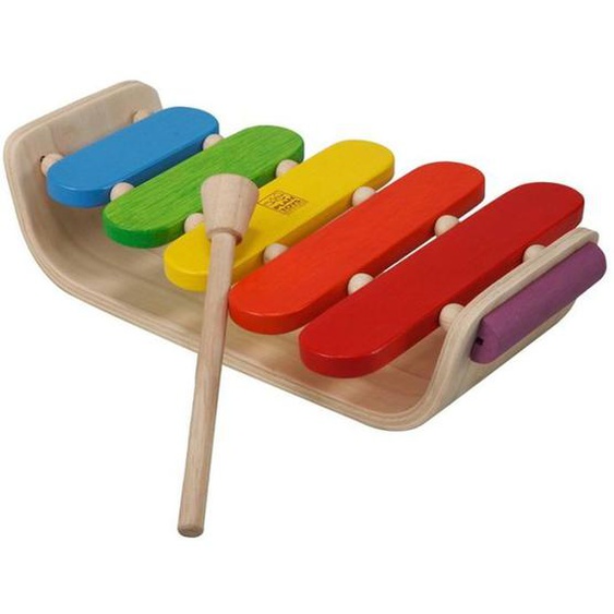 Plantoys - Jouets En Bois - Xylophone Ovale Beige