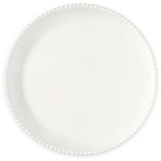 Plat à tarte en porcelaine blanc