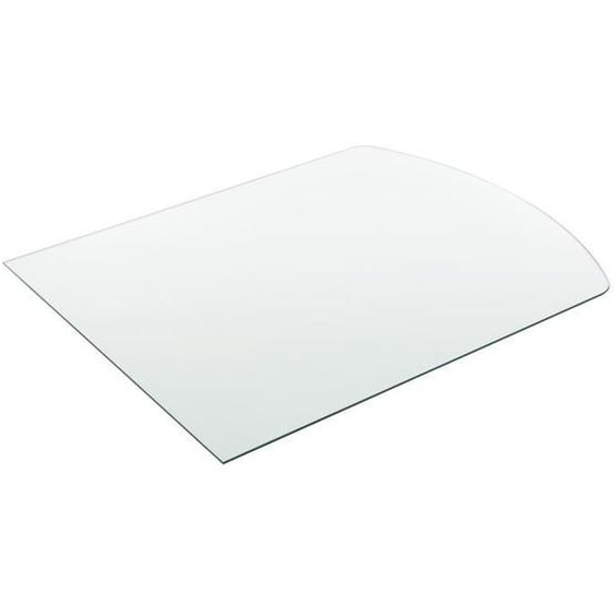 Plateau de table en verre ESG 85 x 75 cm transparent - Classique - Intemporel - Rectangulaire