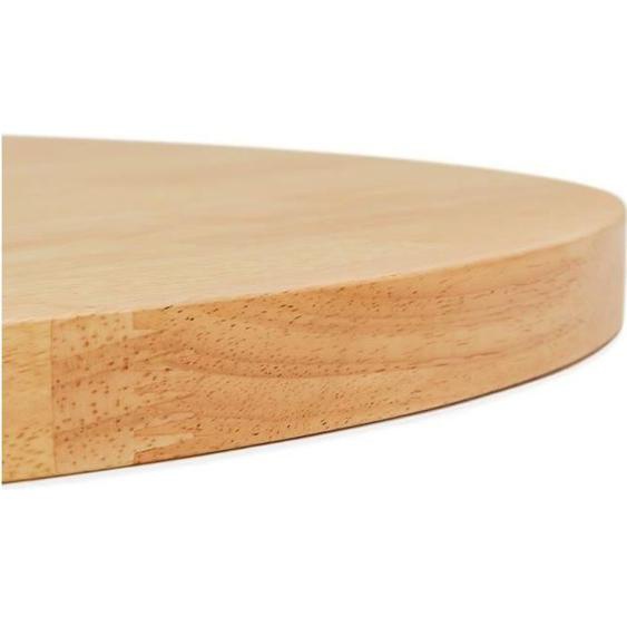 Plateau de table rond - ALTER EGO - MASSIVO - Bois massif - Ø 70 cm - Finition bois naturel