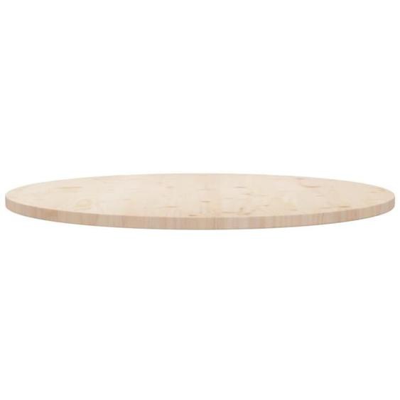 PLATEAU DE TABLE VENDU SEUL - BAO Dessus de table diamètre 90x2,5 cm Bois de pin massif - 7658797258819