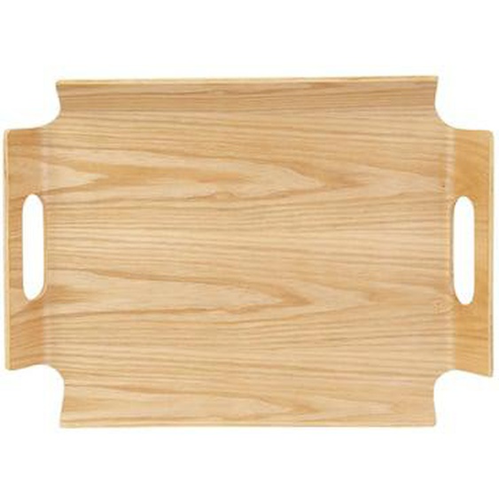 Plateau rectangle PLATO bois naturel petit modèle 39 x 28 cm