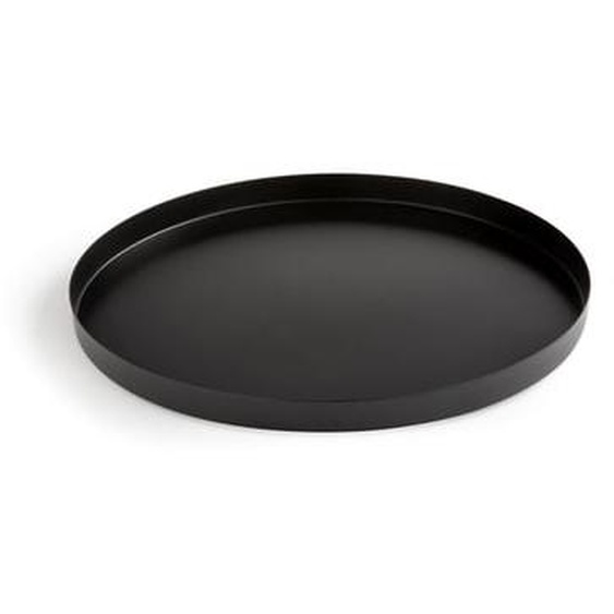 Plateau rond en métal acier, Solador