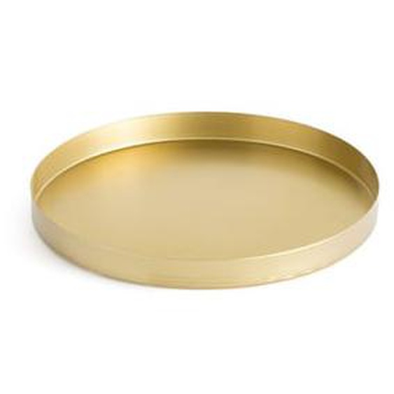 Plateau rond  Ø24 cm, en métal, Solador